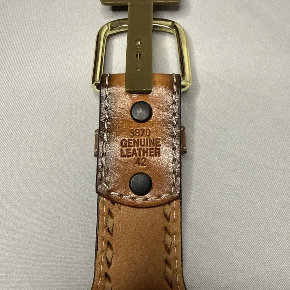 3D Belt‎ Company Men's Embossed Filigree Buck Lace Western Belt 42